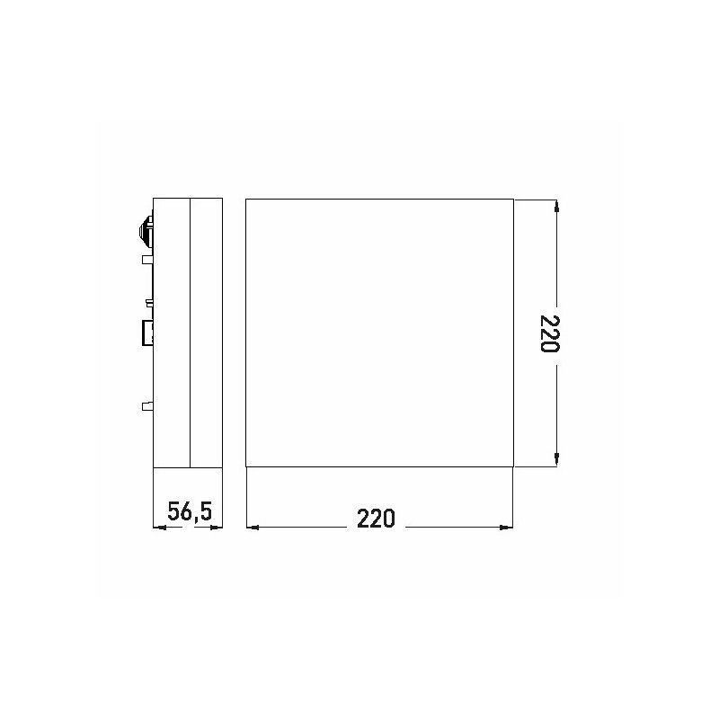 Greenlux LED SMART-S White 12W CCT 1400/1770lm - Dekoratívne svietidlo LED   GXLS285