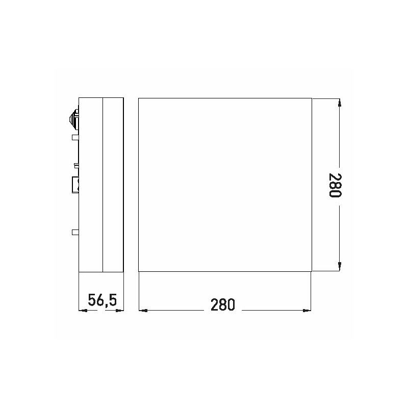 Greenlux LED SMART-S White 18W CCT 2070/2650lm - Dekoratívne svietidlo LED  GXLS287