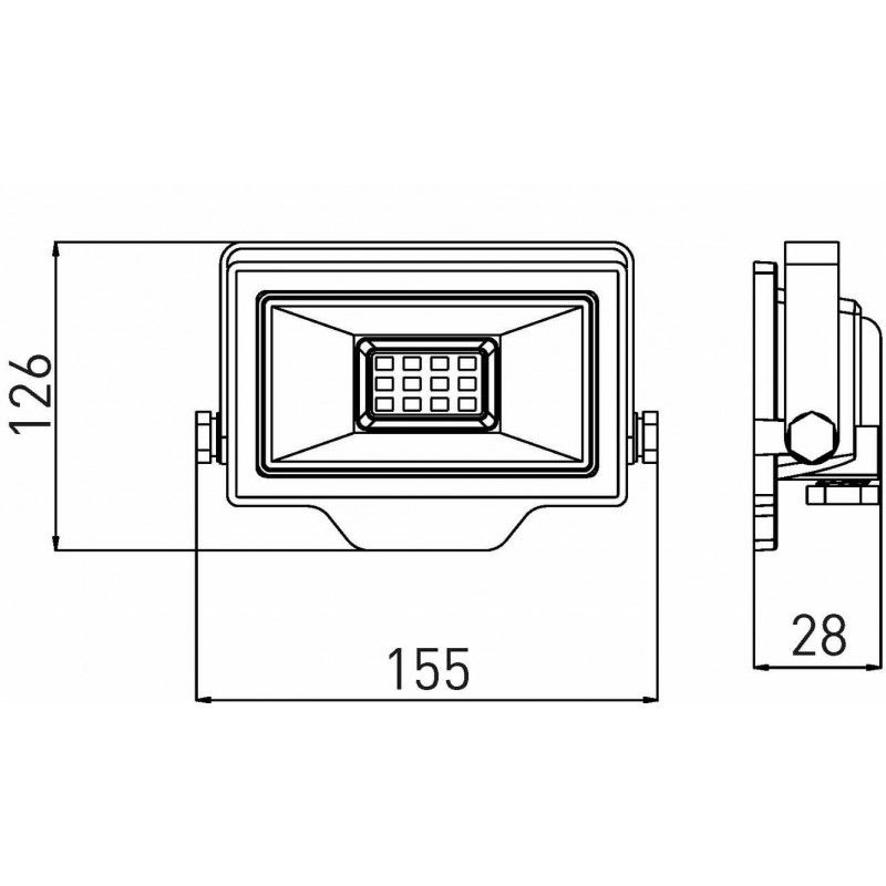 Greenlux DAISY BETA 30W NW 3300/3720lm - Reflektor LED GXDS353