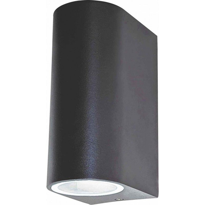 Greenlux GUBE-R Black 2GU10 - Svietidlo 2xGU10 GXPS154