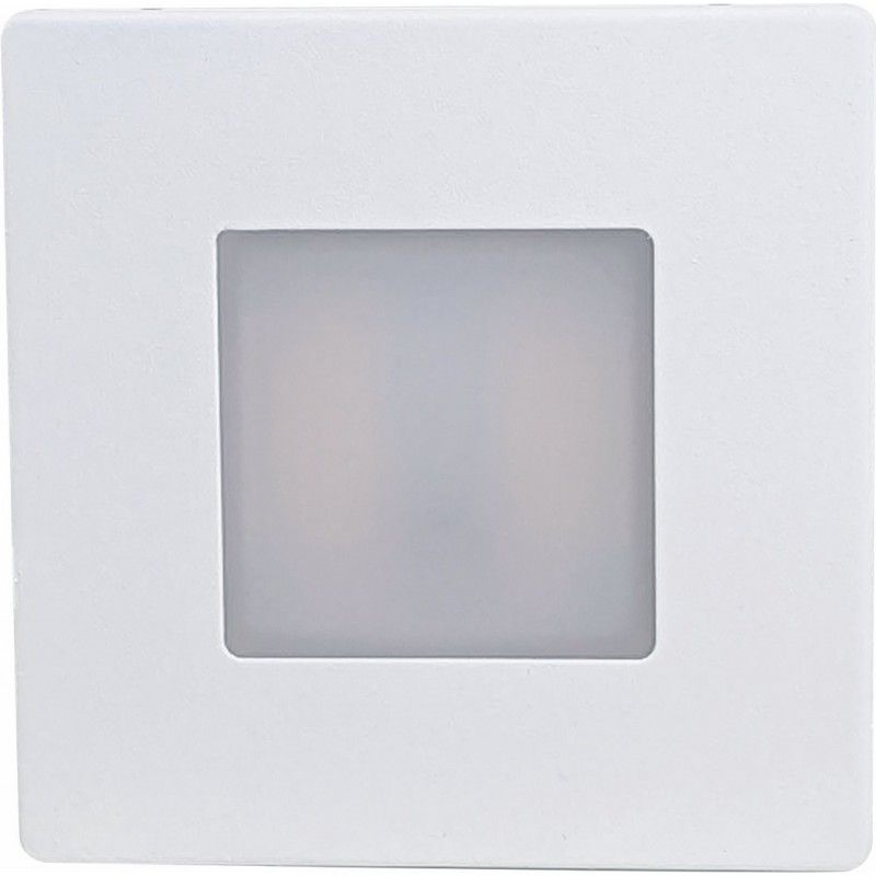 Greenlux DECENTLY IP54 White 1,7W CCT 100/160lm - Múrové vstavané LED svietidlo GXLL452