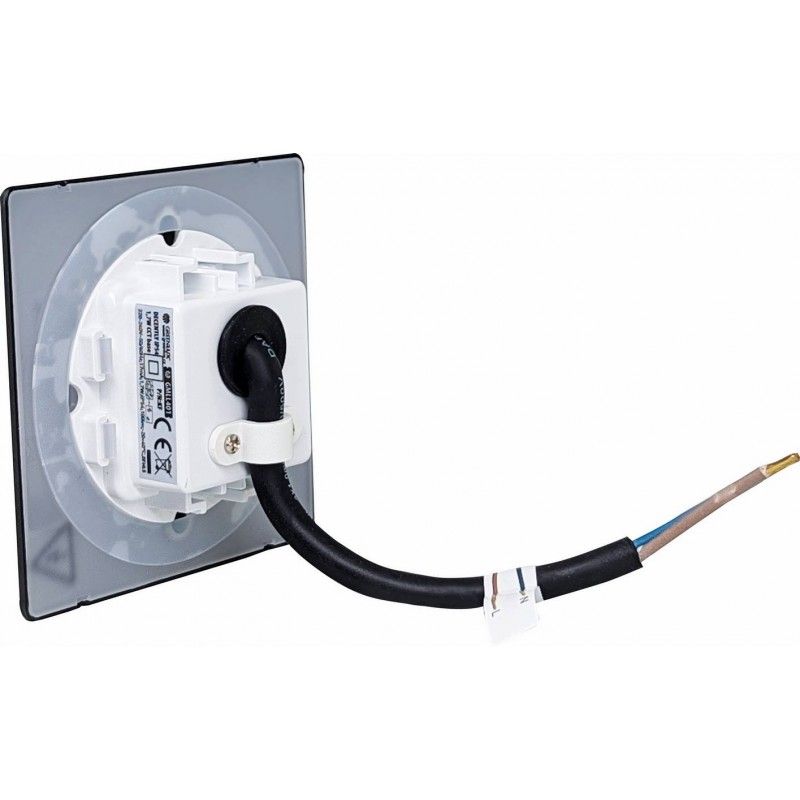 Greenlux DECENTLY IP54 Black 1,7W CCT 100/160lm - Múrové vstavané LED svietidlo GXLL453