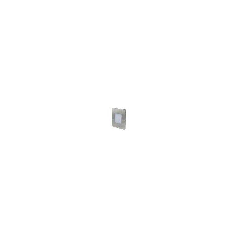 Greenlux DECENTLY IP54 Nickel 1,7W CCT 100/160lm - Múrové vstavané LED svietidlo GXLL454