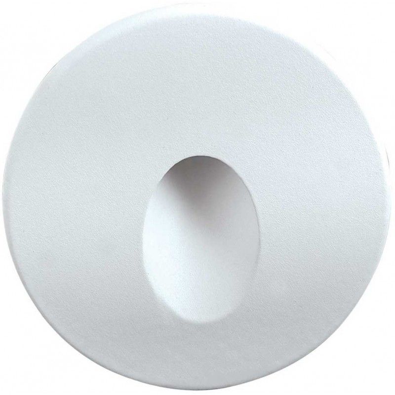 Greenlux DECENTLY IP44 R1 White 1,5W CCT 40/75lm - Múrové vstavané LED svietidlo GXLL261