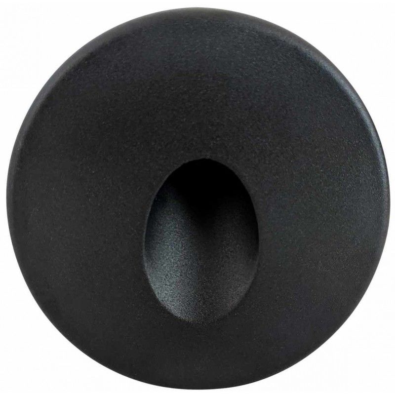 Greenlux DECENTLY IP44 R1 Black 1,5W CCT 40/75lm - Múrové vstavané LED svietidlo GXLL262