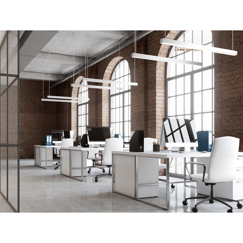 LED2 LINO II 150 P-Z, B PRISMA 49W DALI/PUSH DIM 3CCT 3000K/3500/4000K 3314353D